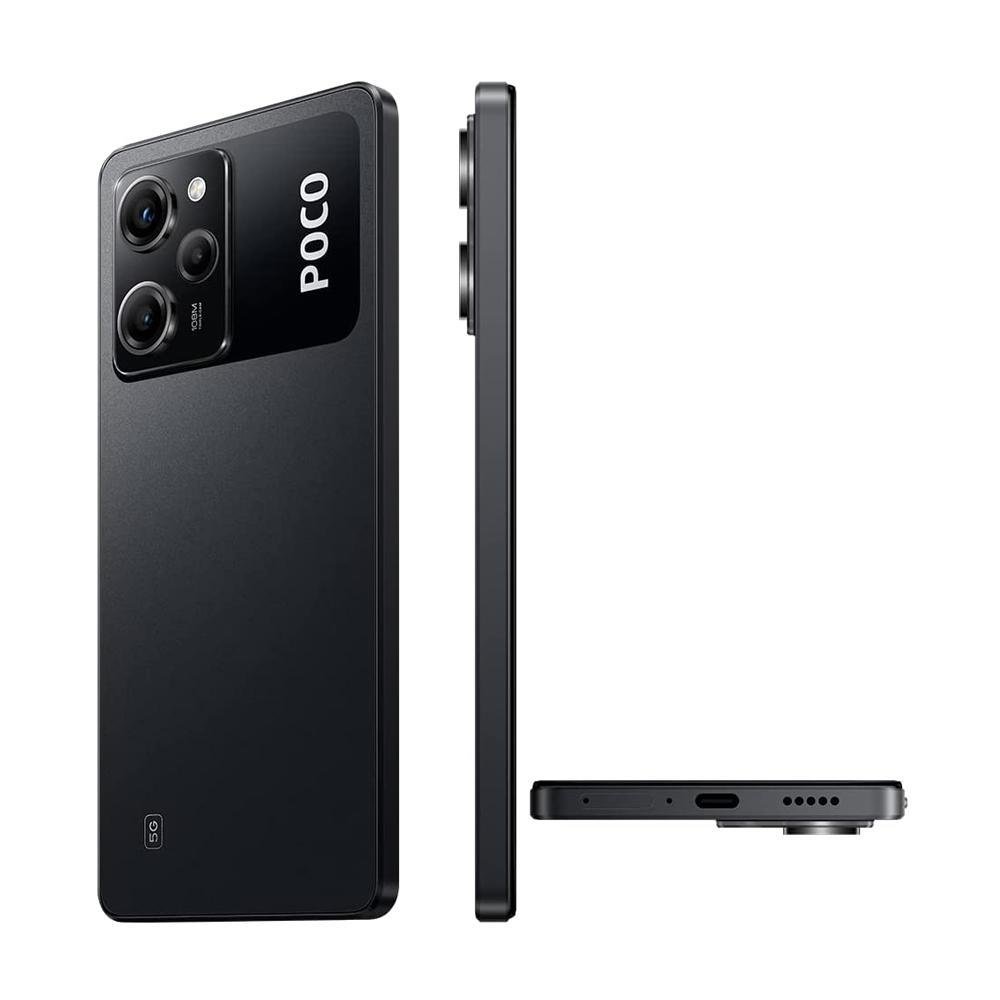 Smartphone Xiaomi Poco X5 5G, 256GB, 8GB RAM, Câmera Tripla 48MB, Tela 6.67 Full HD+ Amoled, Dual Sim, Preto - Global Smartphone Xiaomi Poco X5 5G, 256GB, 8GB RAM, Câmera Tripla 48MB, Tela 6.67 Full HD+ Amoled, Dual Sim, Preto - Global