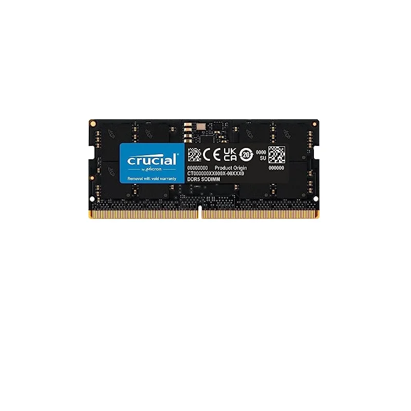 Memória RAM Crucial Para Notebook DDR5 32GB KaBuM