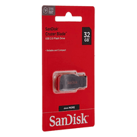Pen Drive Sandisk, Cruzer Blade, 32GB - SDCZ60-032G-B35
