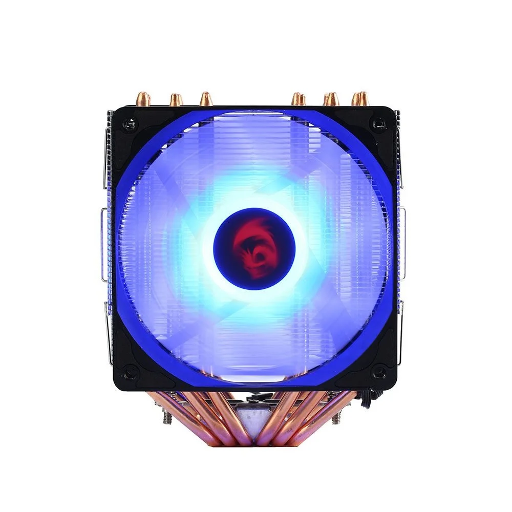 Air Cooler Redragon Rind, Preto Cc-1054, RGB - 120mm Air Cooler Redragon Rind, Preto Cc-1054, RGB - 120mm