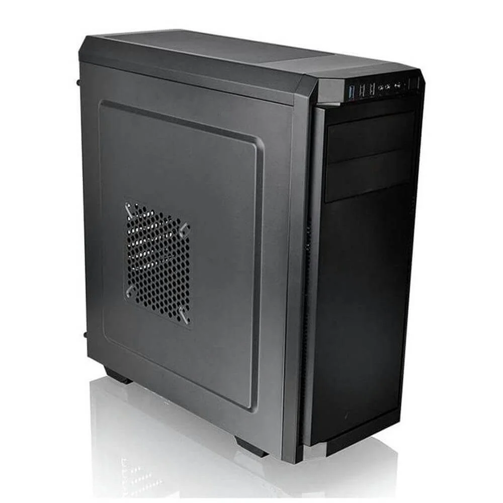 Gabinete Thermaltake Tt V100, Preto, Mid-tower, Ca-1k7-00m1nn-01 Gabinete Thermaltake Tt V100, Preto, Mid-tower, Ca-1k7-00m1nn-01