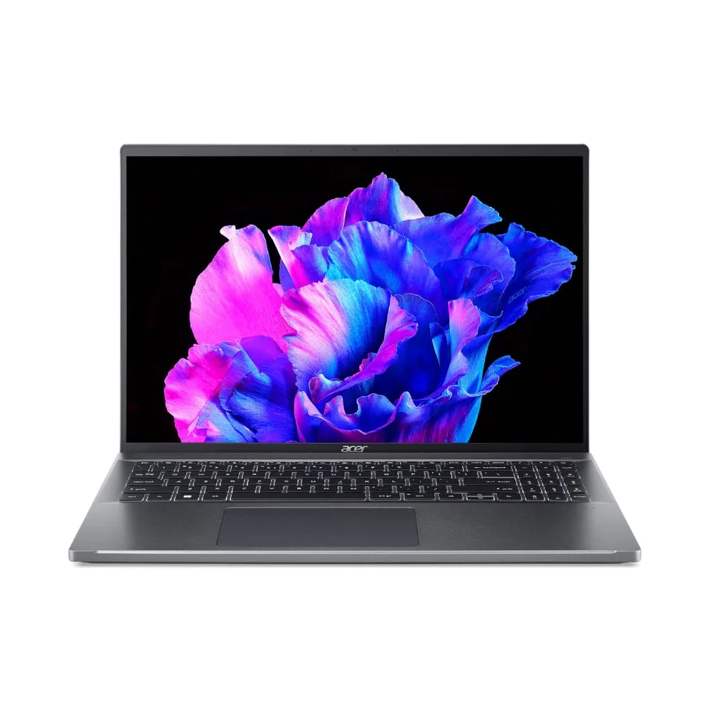 Notebook Acer Swift Go Evo Ultrafino, Intel Core i5 13ª Gen, 16GB, SSD 512GB, Tela 16 Pol. Wuxga, Windows 11 Home - Sfg16-71-55u8 Notebook Acer Swift Go Evo Ultrafino, Intel Core i5 13ª Gen, 16GB, SSD 512GB, Tela 16 Pol. Wuxga, Windows 11 Home - Sfg16-71-55u8