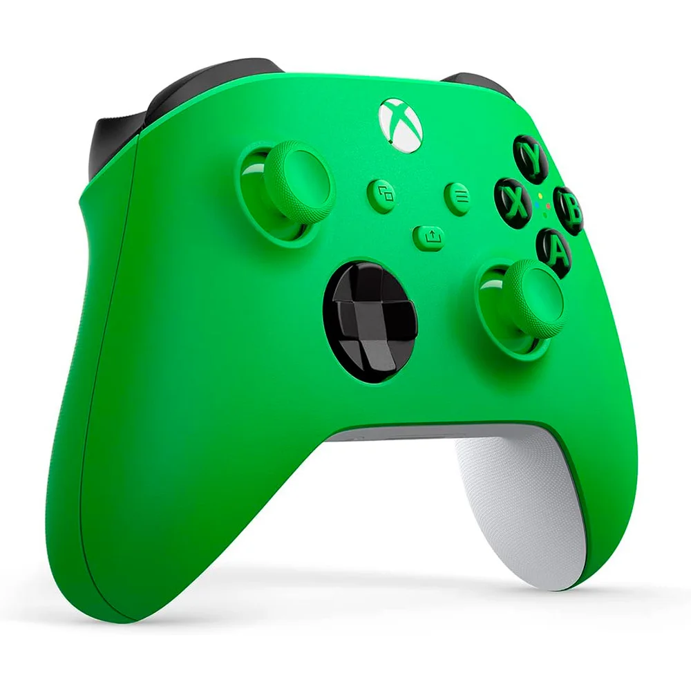 Controle Microsoft Xbox Series Velocity Green, Sem Fio - Qau-00090 Controle Microsoft Xbox Series Velocity Green, Sem Fio - Qau-00090