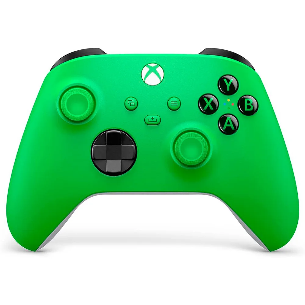 Controle Microsoft Xbox Series Velocity Green, Sem Fio - Qau-00090 Controle Microsoft Xbox Series Velocity Green, Sem Fio - Qau-00090