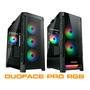 Gabinete Gamer Cougar Duoface RGB, Mid Tower, Vidro Temperado, Preto - 385zd10.0001