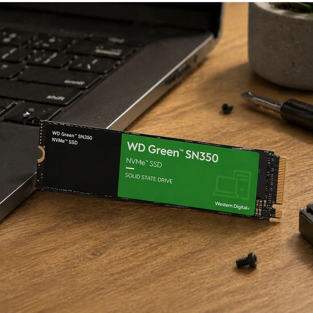 SSD Western Digital 1tb M2 Nvme Sn350 KaBuM