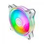 Kit Cooler P/ Gabinete Cooler Master Masterfan Mf120 Halo 3 Em 1 Argb 120mm Branco - Mfl-b2dw-183pa.