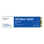 SSD WD 500GB SATA 3 M.2, 560mb/s Leit 510mb/s Grav Wdblue, Wds500g3b0b
