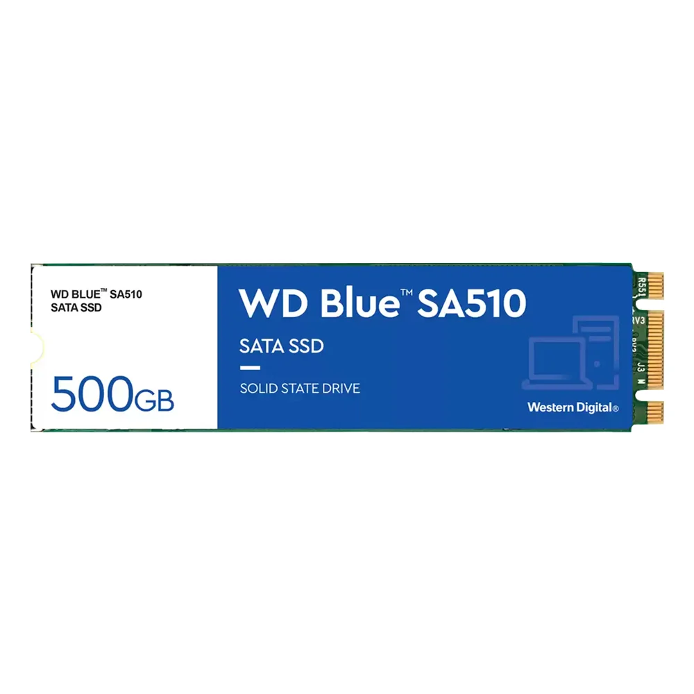 SSD WD 500GB SATA 3 M.2, 560mb/s Leit 510mb/s Grav Wdblue, Wds500g3b0b SSD WD 500GB SATA 3 M.2, 560mb/s Leit 510mb/s Grav Wdblue, Wds500g3b0b