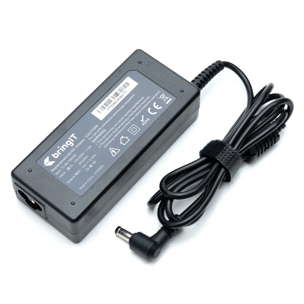 Carregador Do Notebook Positivo Premium Unique Sim,19v 3.42a