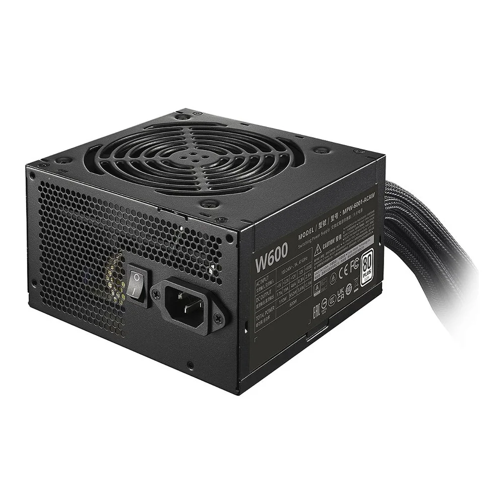Fonte Cooler Master Nex White 600, 80 Plus, White - 600w