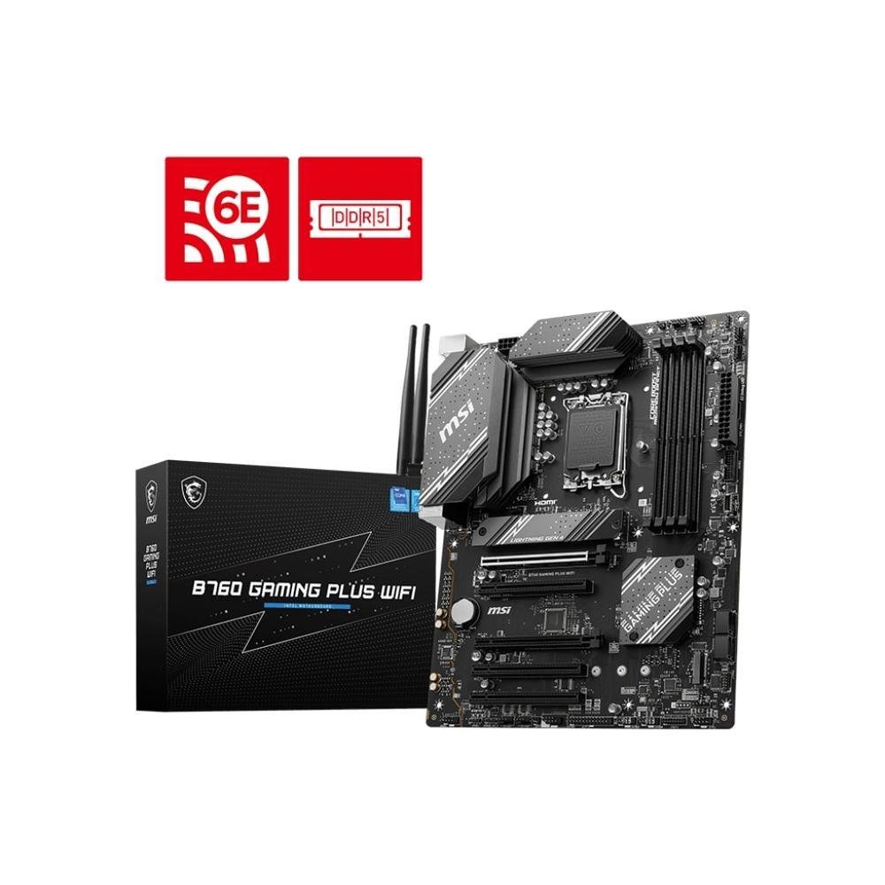 Placa Me Msi B760 Gaming Plus Wifi DDR5 KaBuM