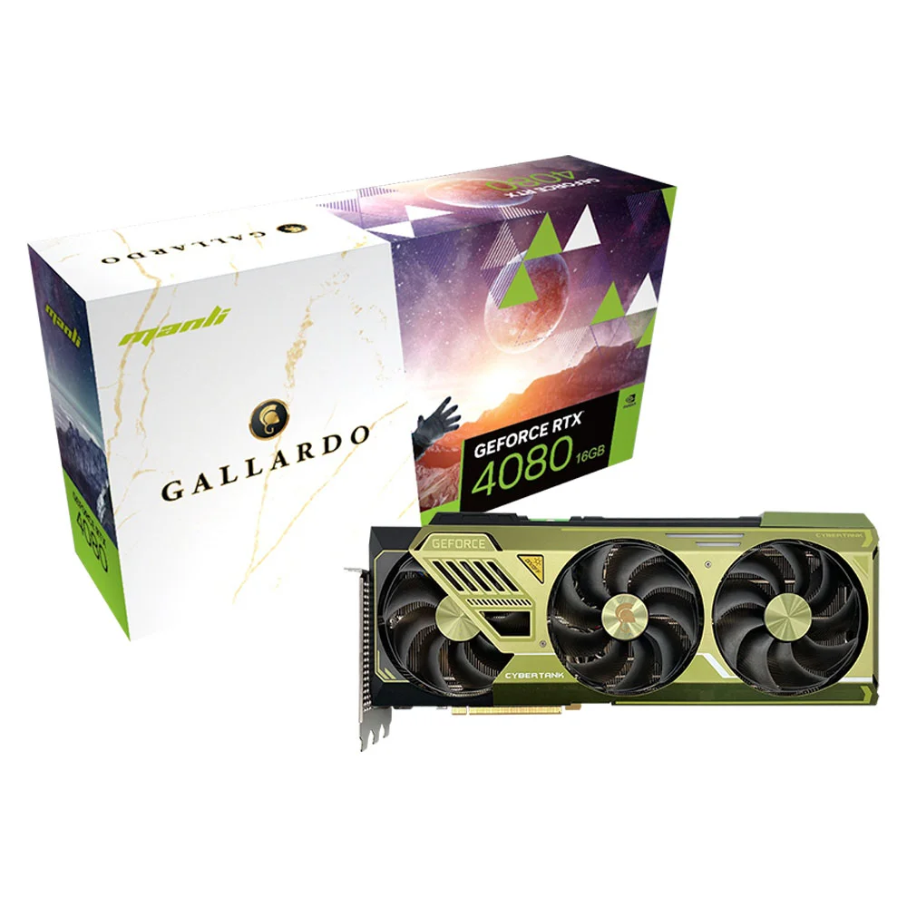 Placa de Vídeo RTX 4080 Nvidia Manli KaBuM