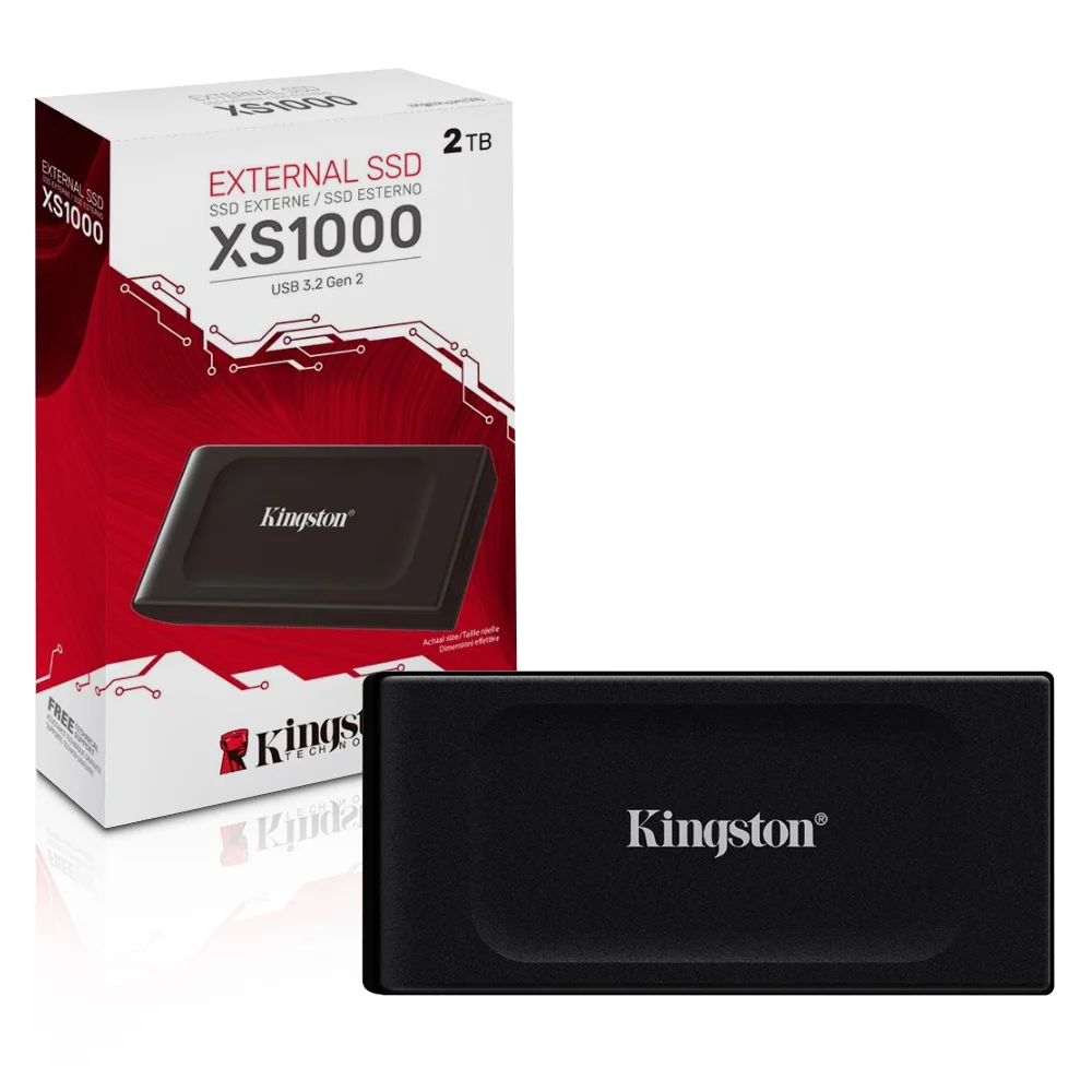 SSD Externo Kingston 2tb Portátil Xs1000 KaBuM