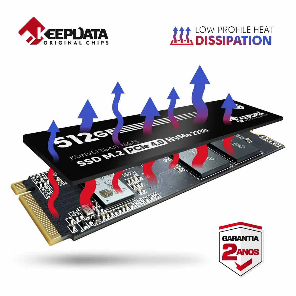 SSD M2 De 512GB Keepdata Kdnv512g4016gt KaBuM