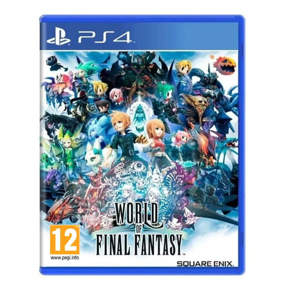 Jogo World Of Final Fantasy Playstation 4, Europeu Original Jogo World Of Final Fantasy Playstation 4, Europeu Original