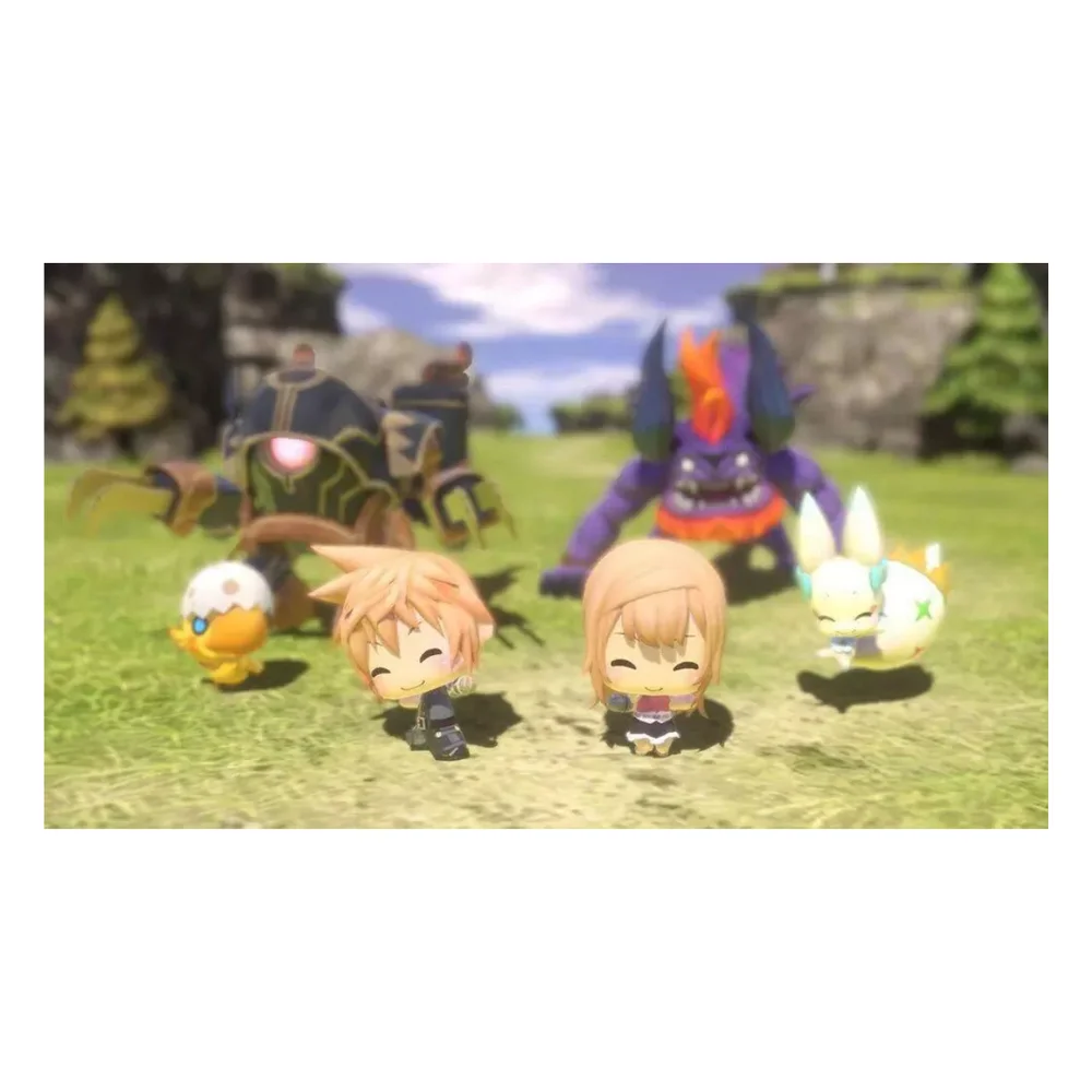 Jogo World Of Final Fantasy Playstation 4, Europeu Original Jogo World Of Final Fantasy Playstation 4, Europeu Original