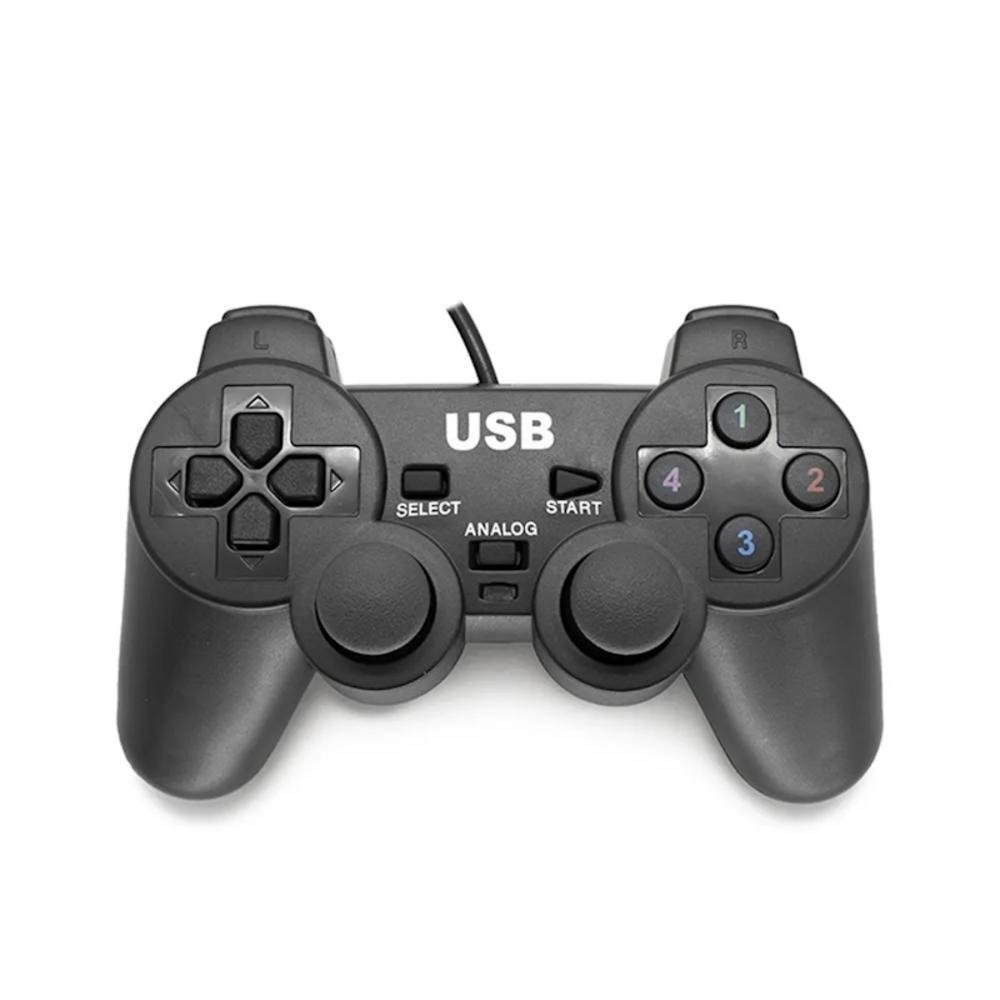 Controle Joystick USB, Para Computador PC E Notebook, Tipo Ps Controle Joystick USB, Para Computador PC E Notebook, Tipo Ps