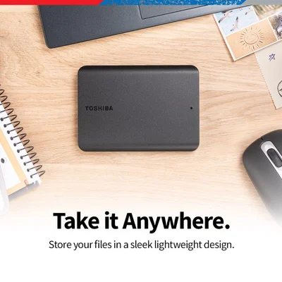 HD Externo Toshiba Canvio Basics 4TB USB 30 KaBuM