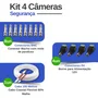 Kit 4 Câmeras Intelbras Tf 1220b, Full Hd 1080p, Visão Noturna 20m, Proteção Ip66 + Dvr Gravador Intelbras Mhdx 3004-c, 4 Canais + Hd 500gb