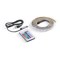 Fita De Led Vx Gaming RGB, Com Controlador, Conexão USB, 120 Pontos De Led, 2 Metros - Lru2