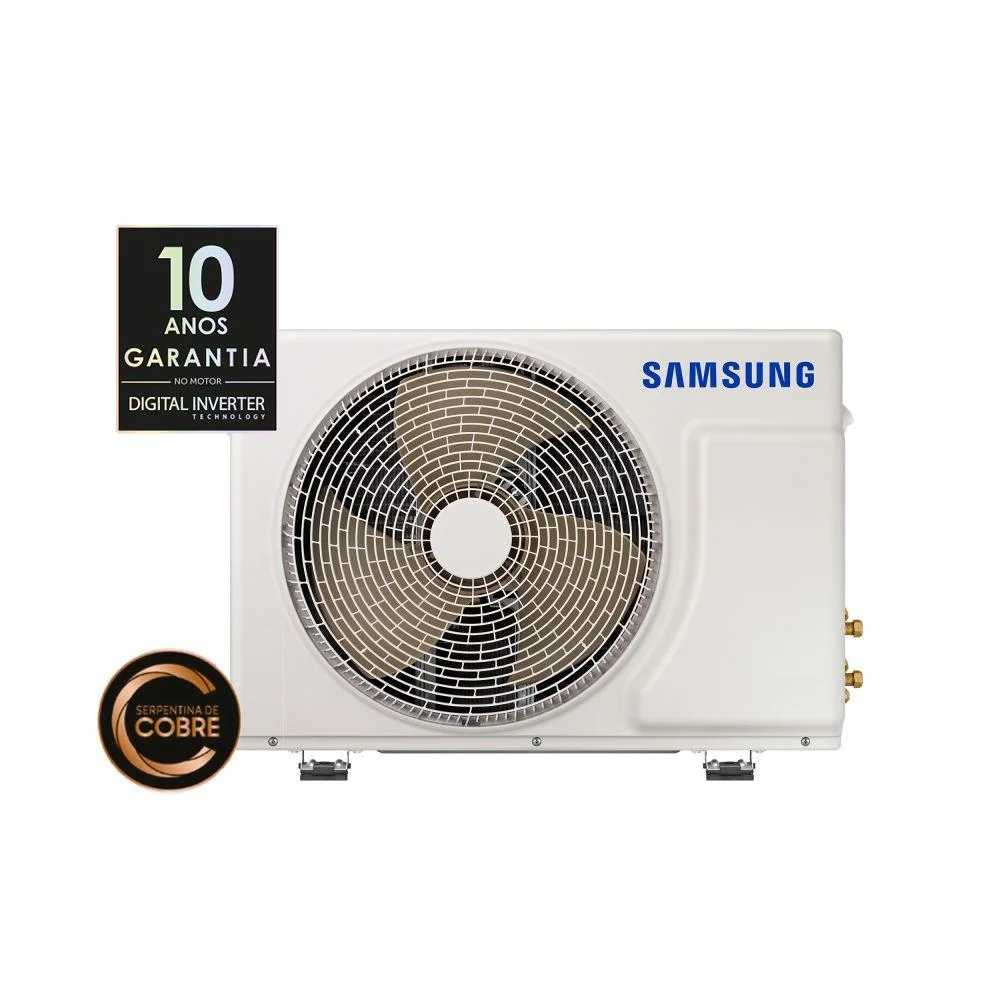Ar-condicionado Split Inverter Samsung Windfree Connect, 12000 BTUs, 220V, Frio - Ar12cvfamwkna / Ar12cvfamwkxaz Ar-condicionado Split Inverter Samsung Windfree Connect, 12000 BTUs, 220V, Frio - Ar12cvfamwkna / Ar12cvfamwkxaz