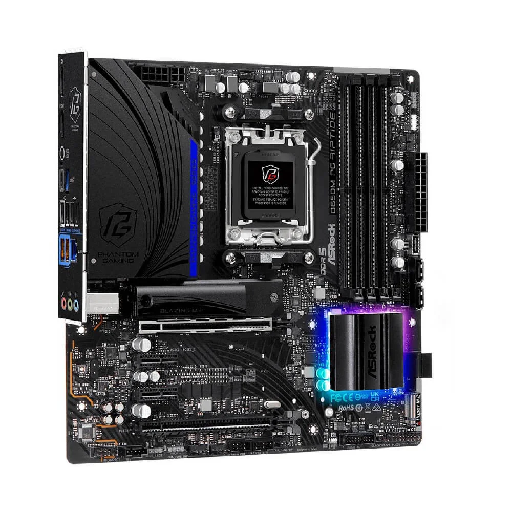 Placa Me Asrock B650m Pg Riptide Chipset B650