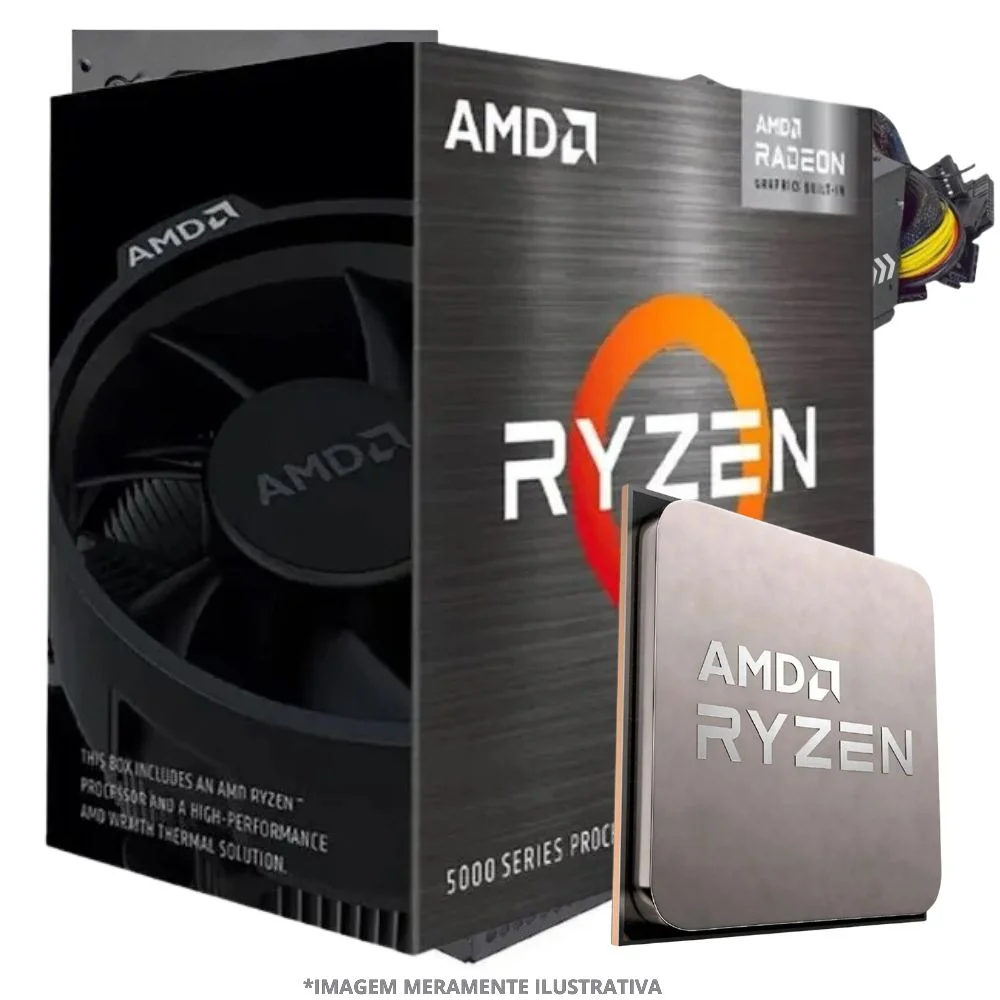 PC Gamer Balão.info, AMD Ryzen 5, 8GB, SSD 240GB, Windows 10 Pro Trial + Teclado/Mouse, Mouse Pad, Headset em Campinas - foto 2
