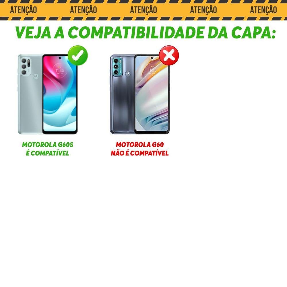 Capa Capinha Anti Impacto Transparente Motorola Moto G60s - Império das Capas - Capinha de