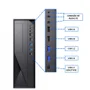Gabinete Slim Kmex Gm-01td, Micro Atx, Preto, Com Fonte - Tfx-300