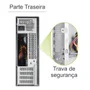 Gabinete Slim Kmex Gm-01td, Micro Atx, Preto, Com Fonte - Tfx-300