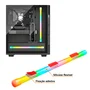 Barra de Led Coolmoon, Argb, 5v, 3 Pinos, Redonda, 300mm, Decoração Gabinete, Coolmoon