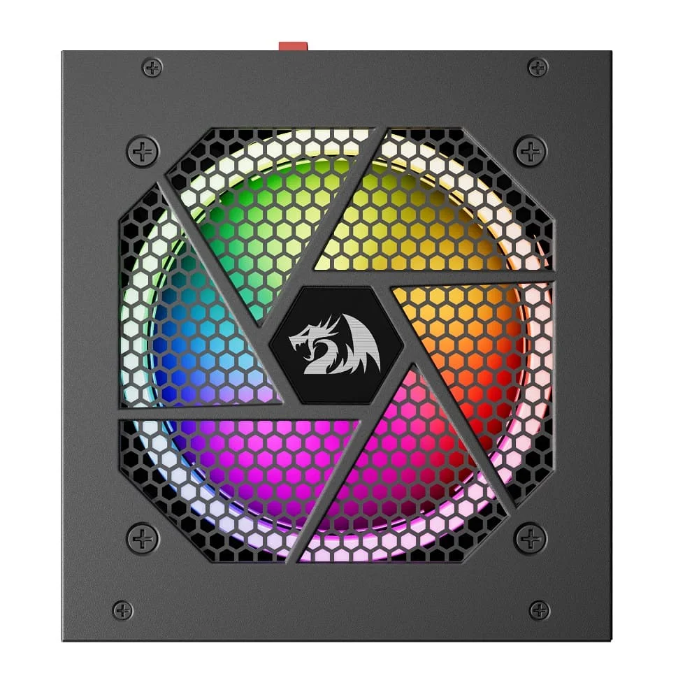 Fonte Redragon Atx 850w, 80 Plus Gold, Rgb, Pfc Ativo, Full Modular, Preto Fonte Redragon Atx 850w, 80 Plus Gold, Rgb, Pfc Ativo, Full Modular, Preto
