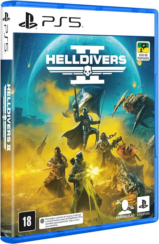 Jogo Helldivers 2 Playstation 5 Midia Fisica Original Jogo Helldivers 2 Playstation 5 Midia Fisica Original