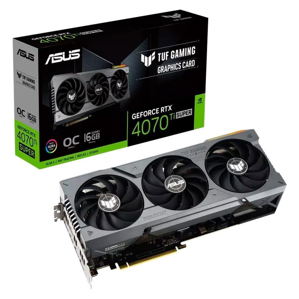 Placa De Vídeo RTX 4070 TI Super Oc Asus 16GB