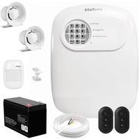 Kit Central De Alarme Anm 24 Net Intelbras + 1 Sensor Ivp 2000 Sf + Bateria + Sirenes + Cabo