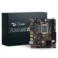 Placa Mãe Duex Dx-h61zg M2, Chipset H61, Intel LGA 1155, Matx, DDR3, 2ª E 3ª Geração