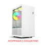Gabinete C3tech Mt-g200wh, Com 3 Fans