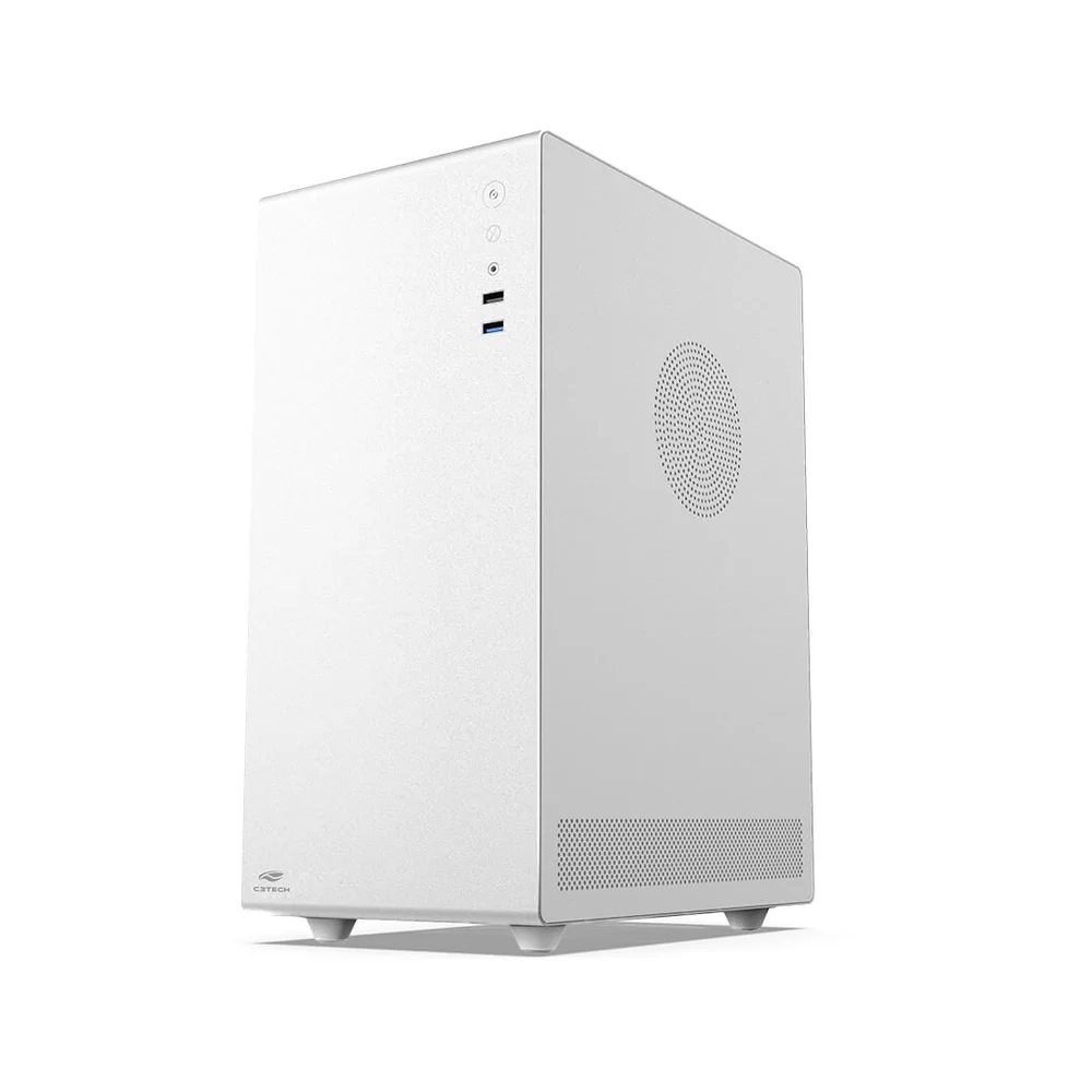 Gabinete C3tech Mt-g200wh, Com 3 Fans Gabinete C3tech Mt-g200wh, Com 3 Fans