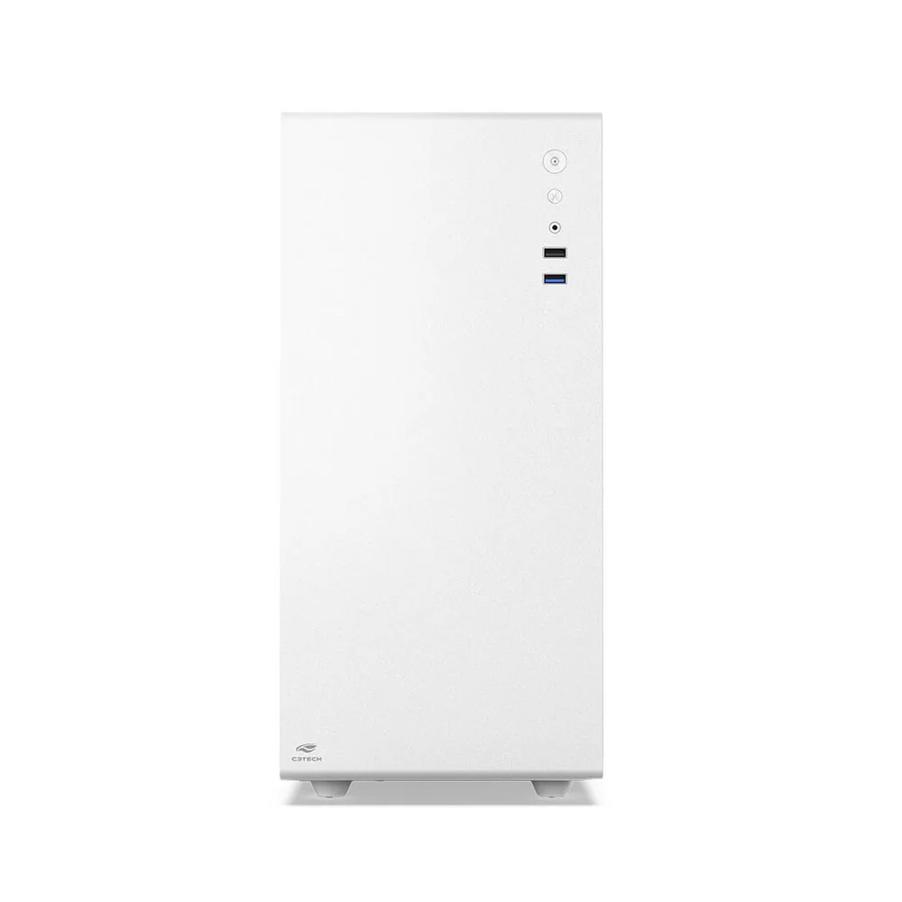 Gabinete C3tech Mt-g200wh, Com 3 Fans Gabinete C3tech Mt-g200wh, Com 3 Fans