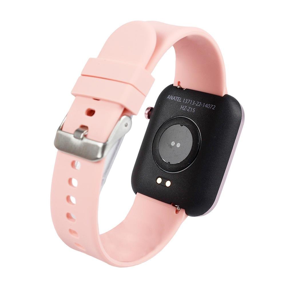 Smartwatch Haiz My Watch I Slim Hzz15 Rosa KaBuM