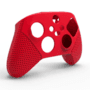 Capa De controle Dobe, Para Xbox Series S, X, Silicone, Grips, Vermelha