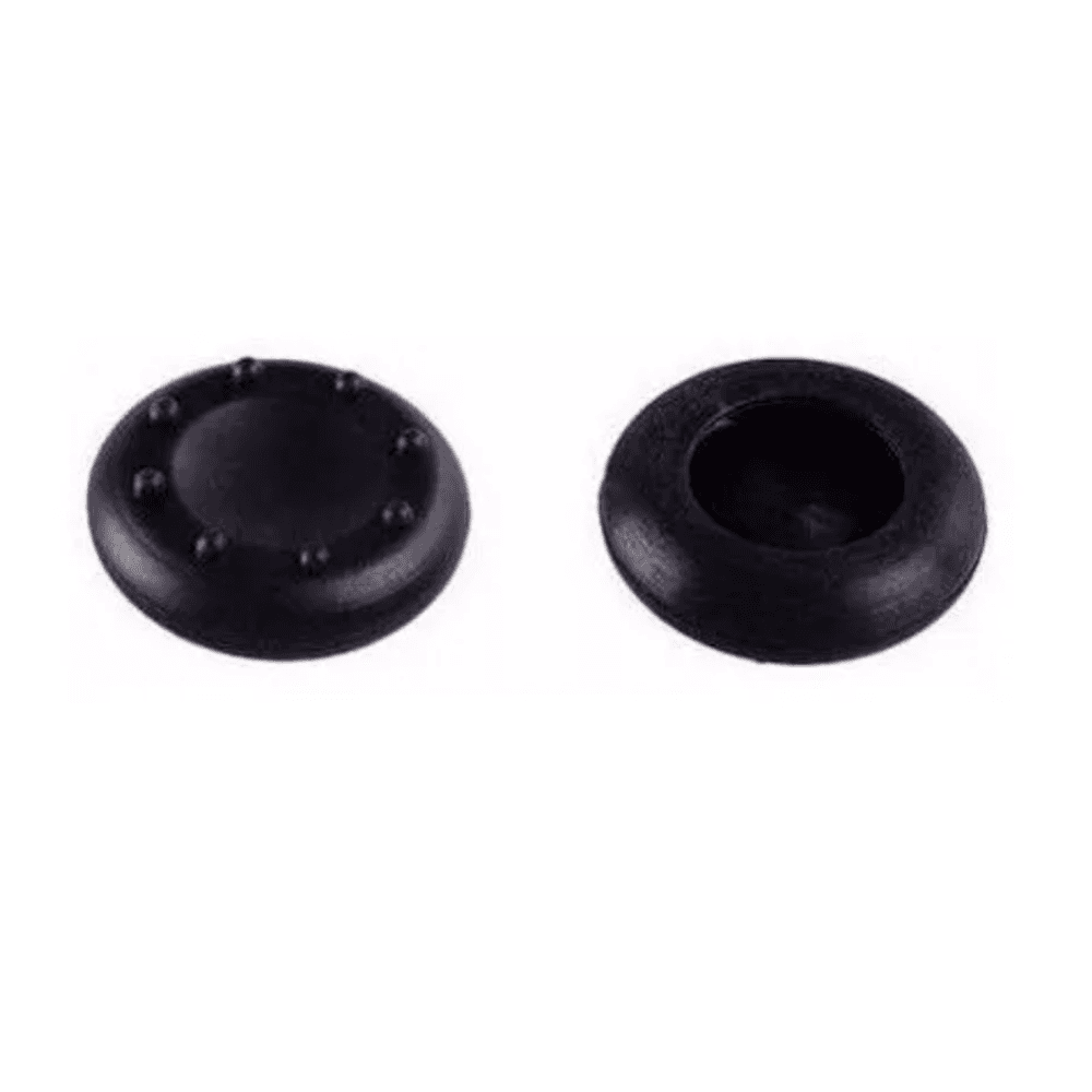 Grip Silicone 2 Capinhas Radalishop, Para Controle Analógico, Ps2, Ps3, Ps4, Ps5, Preto