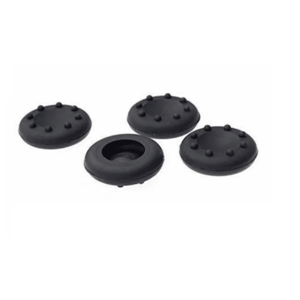 Grip Silicone 2 Capinhas Radalishop, Para Controle Analógico, Ps2, Ps3, Ps4, Ps5, Preto