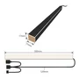 Barra de Led ARGB 5v 3 Pinos, Quadrada, 300mm, 18x18, Magnética, Decoração Gabinete