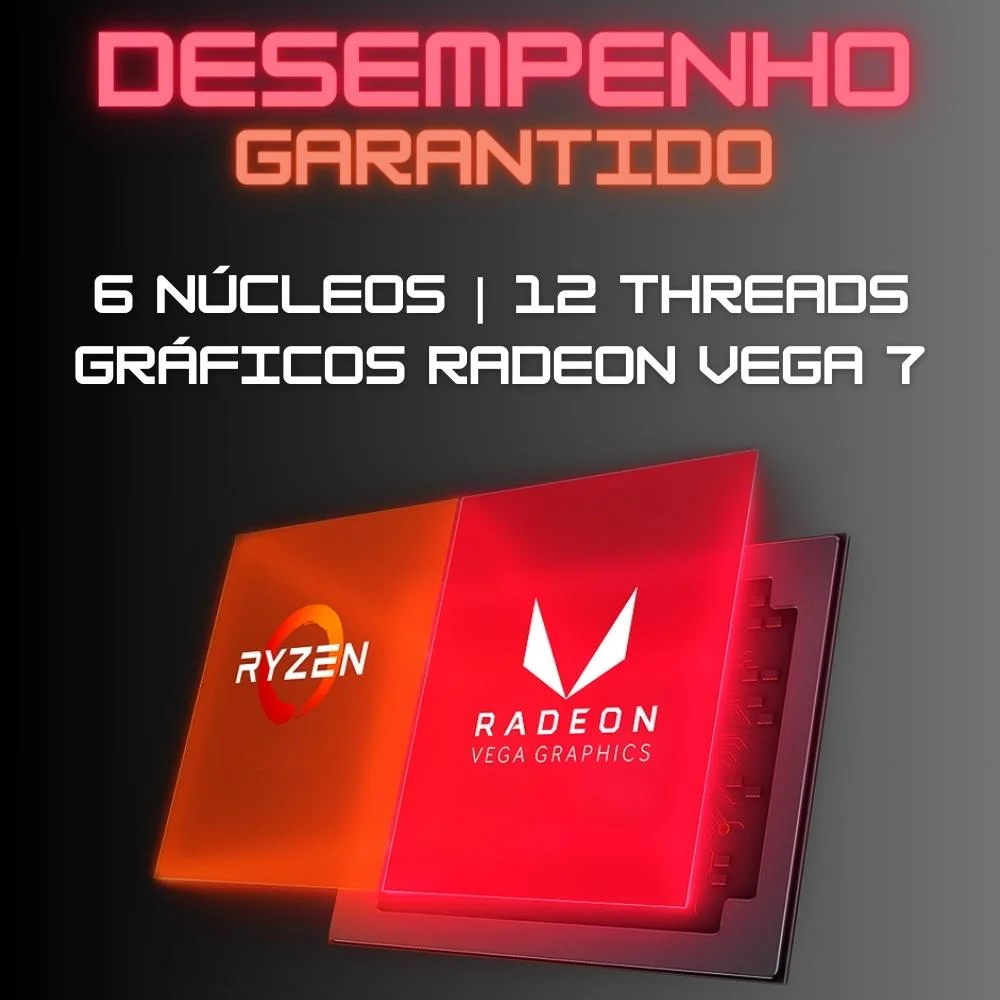 PC Gamer Balão.info RGB AMD Ryzen 5 4600G, Gráficos Radeon VEGA 7, 8GB DDR4, SSD 256GB, Fonte 500W SGX-0050A - view 4