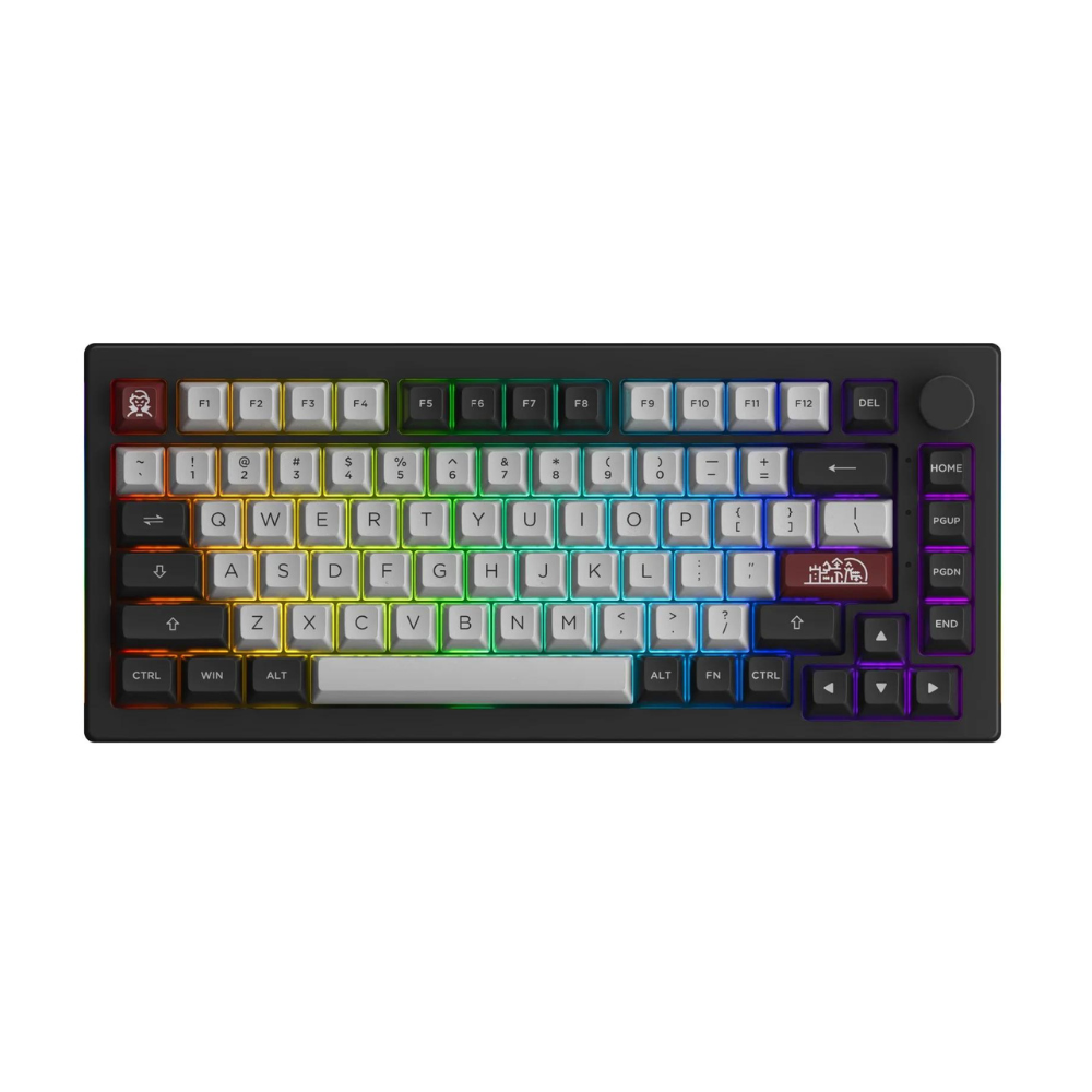 Teclado Akko Plus V3 Pró RGB Bluetooth KaBuM