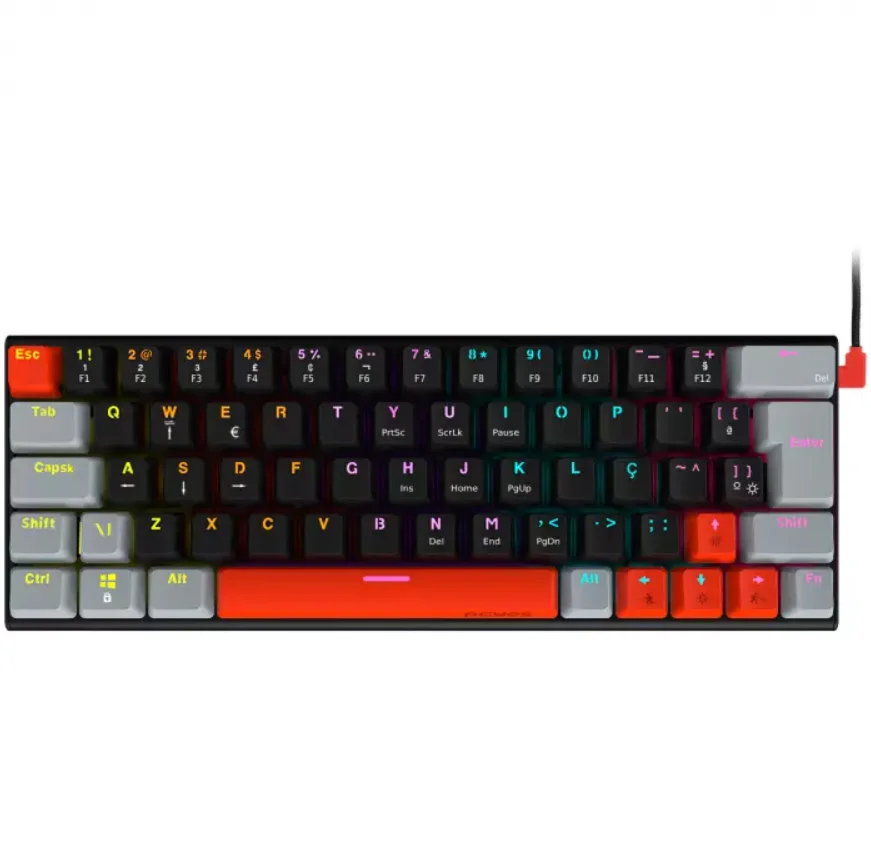 Teclado Mecânico Gamer Pcyes Kuromori KaBuM