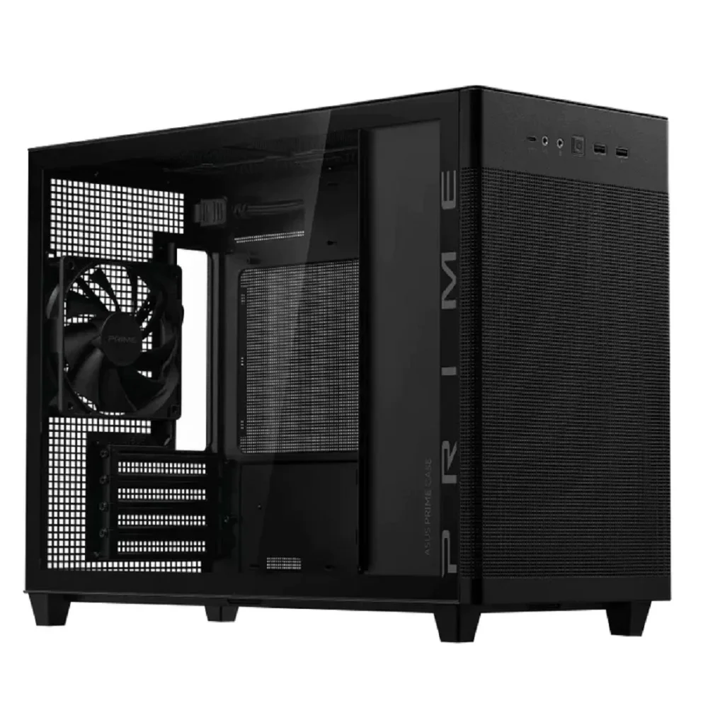 ASUS Prime AP201 + KRPW-GA850W/90+ セット Gabinete Asus Ap201 Prime Mid Tower Preto KaBuM