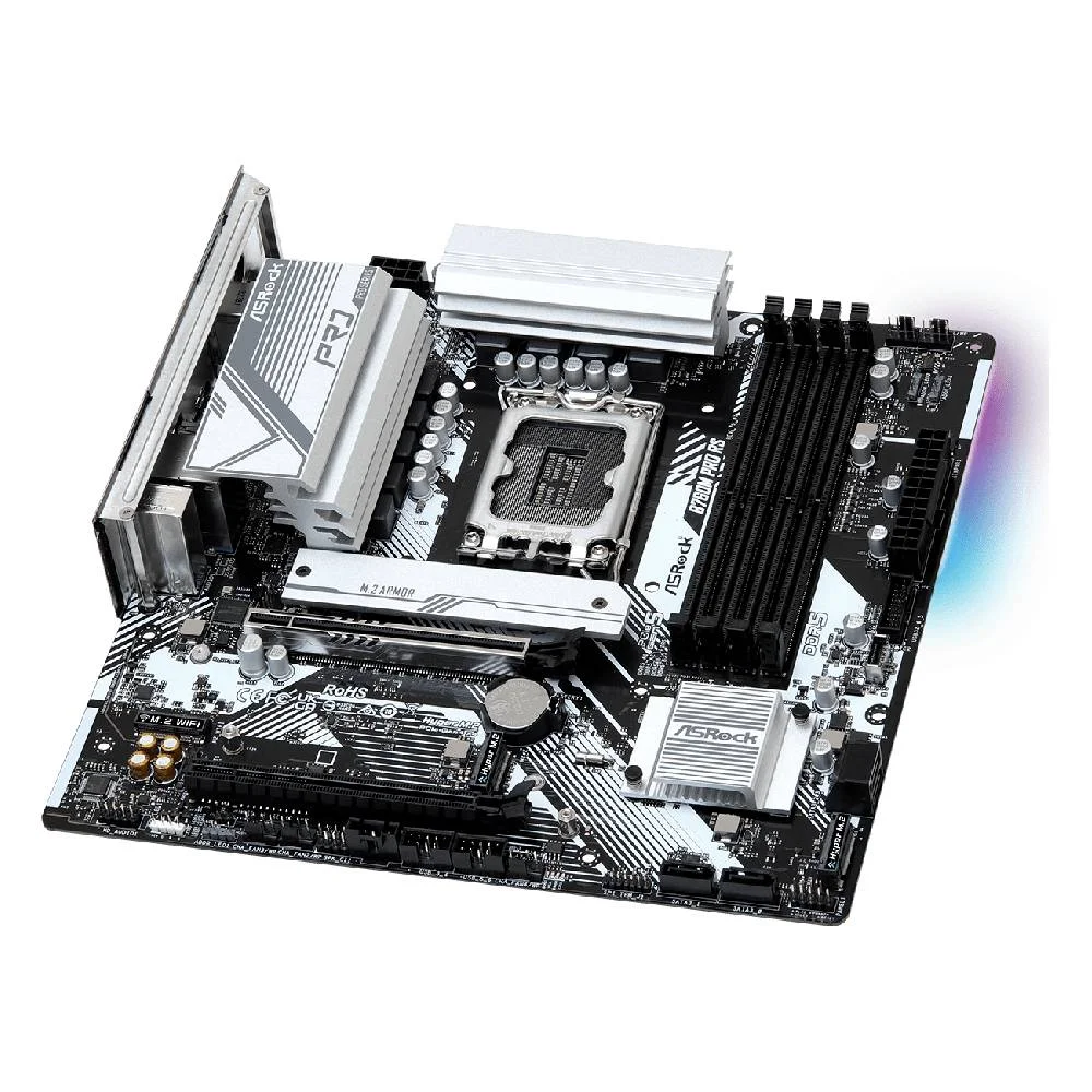 Placa Me Asrock B760m Pro Rs LGA 1700 KaBuM